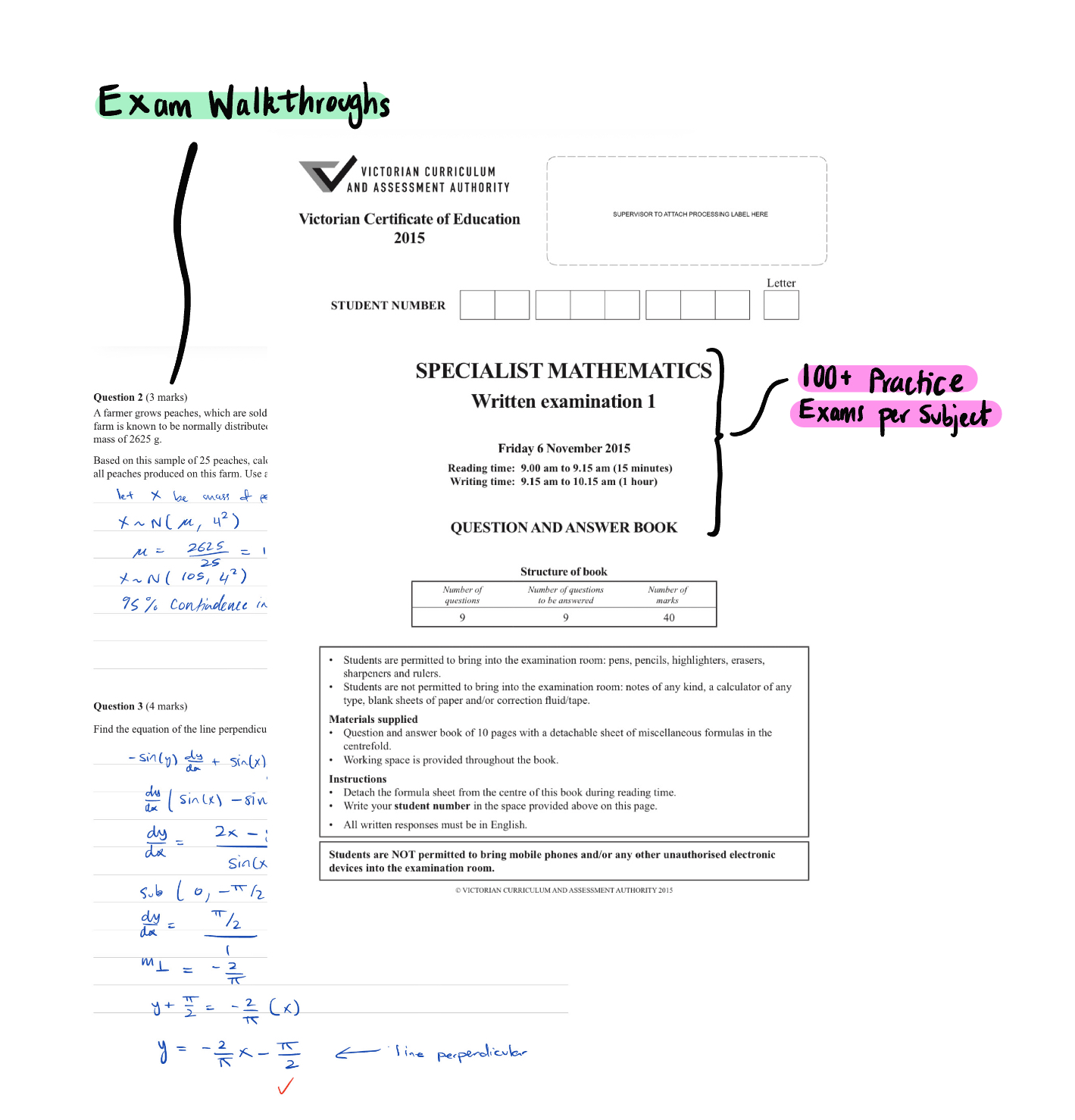 Complete Exam Walkthroughs